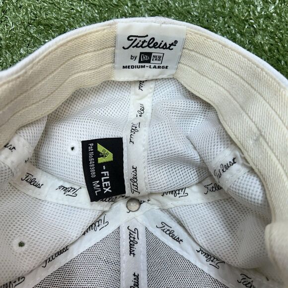 Titleist Golf Hat Flex Fit Medium/Large White - Picture 3 of 3
